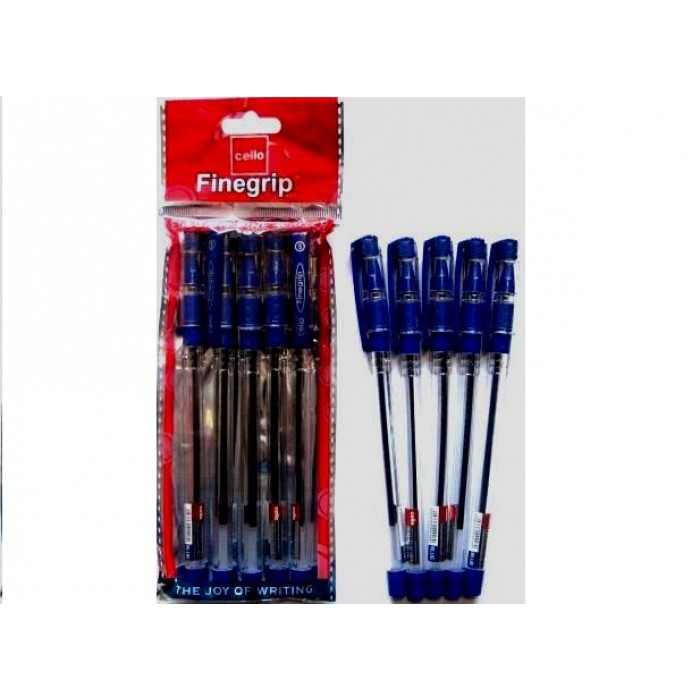 Ручка шар. Finegrip Cello синяя 388