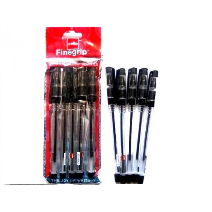 Ручка шар. Finegrip Cello черная 388