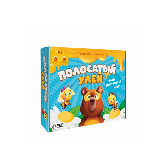 Игра настольная. Серия Играй с умом. Полосатый улей. ГЕОДОМ (ISBN нет)