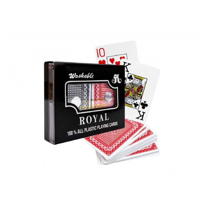 Карты игральные 54штх2 Pocer Club пластик J.Otten