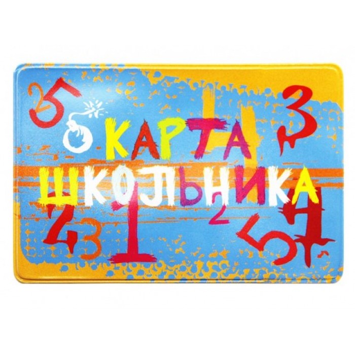 Карман для пластиковых карт (Школьник) ПВХ, ДПС