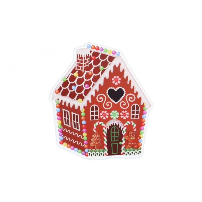 Наклейка Сладкий домик 25*25 силиконовая
