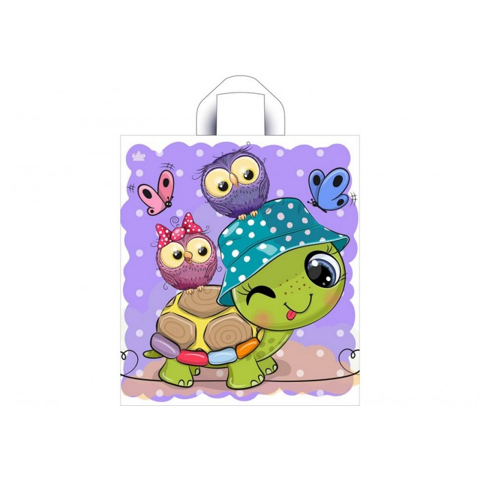 Пакет п/э "Черепашка" 42*38см 37мкм петлевой