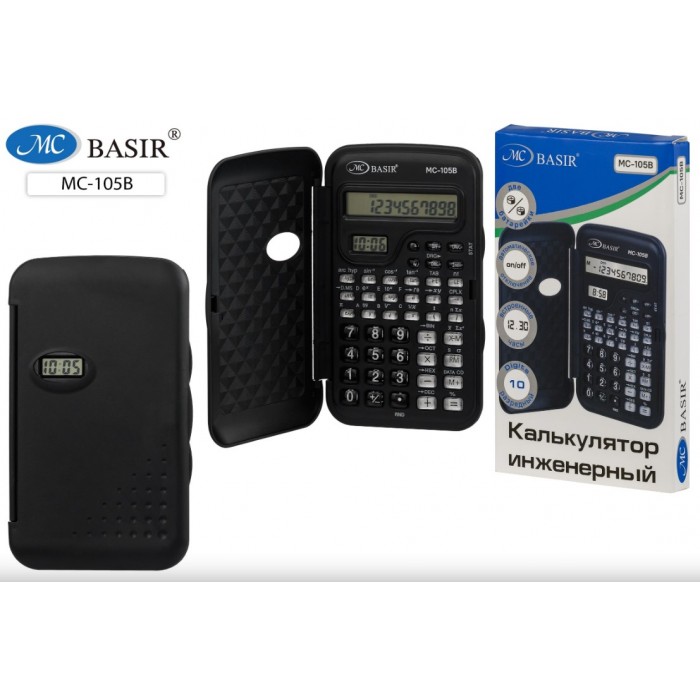 Калькулятор 10 -разрядный 13,3*7,8*1,4 см инженерный в упаковке