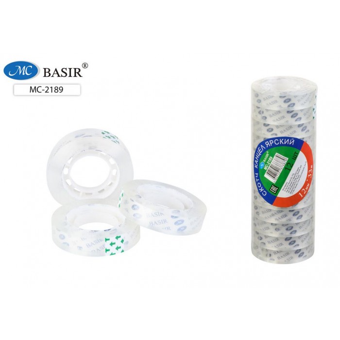 Скотч 12*33м, Basir