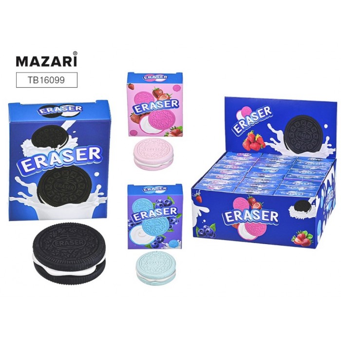 Ластики фигурный COOKIE 4*4*1,4см