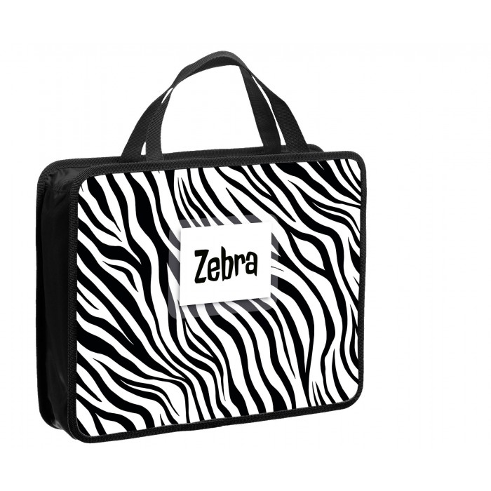 Папка детск. А4 С ручками ПМ-А4-26 ZEBRA, расширение 75мм
