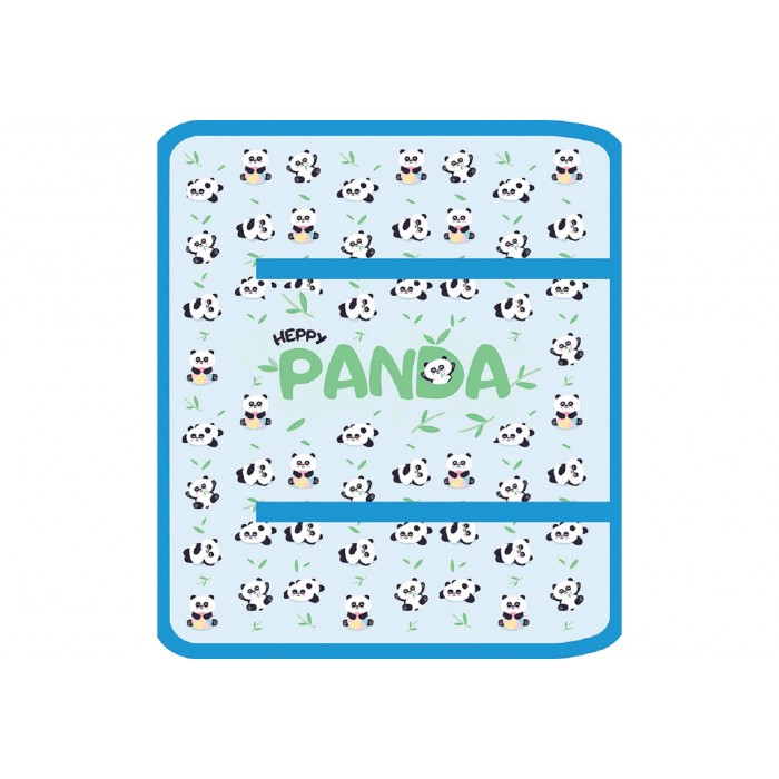 Папка для труда А4 пласт , молния ВОКРУГ 325/230/25 PANDA 2023
