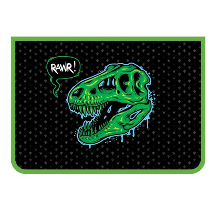 Папка для труда А4 пласт.молния RAWR