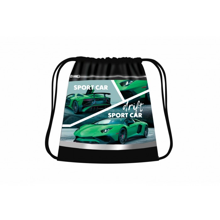 Сумка для обуви с молн. светоотраж.полос. СДС-71 GREEN SPORT CAR