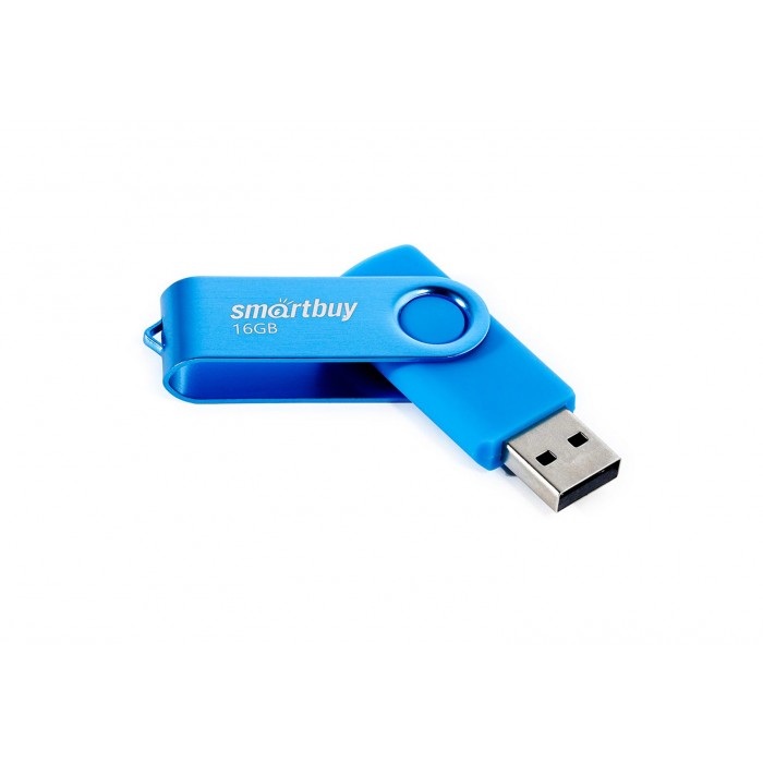 Флешка Smartbuy Twist синий 16GB USB 2.0
