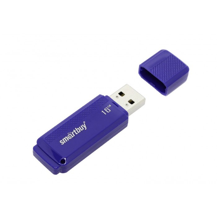 Флешка Smartbuy Dock blue 16G USB 2.0