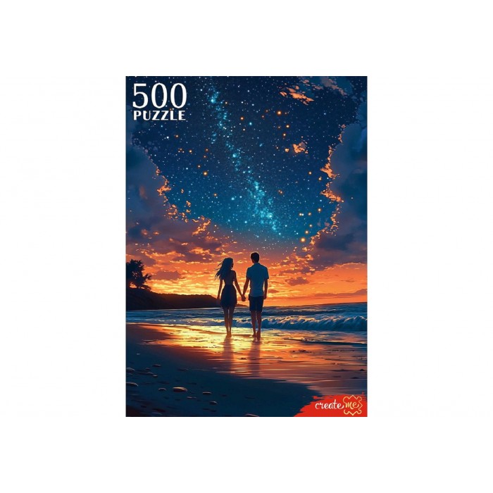 ПАЗЛЫ 500 элементов ПРОГУЛКА ПО ПЛЯЖУ