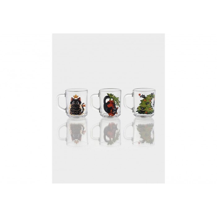 Кружка Green tea Озорные котики 200мл