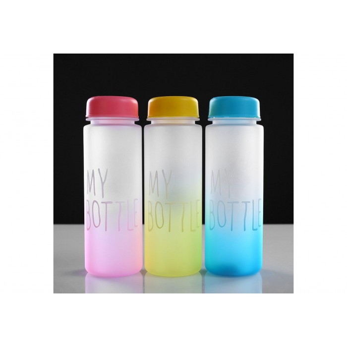 Бутылка д/воды 500мл My Bottle 19.5*6 см микс