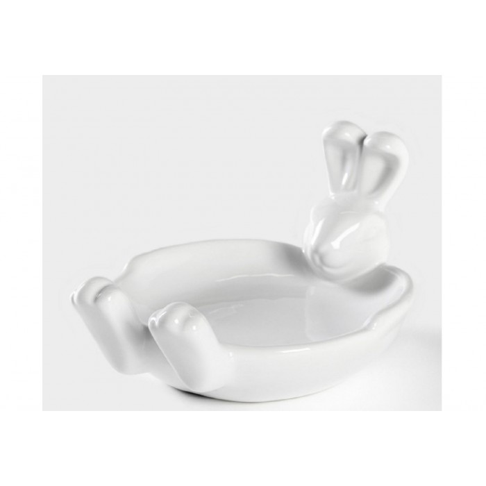 Блюдо сервировочное Зайка 21*16*9,5см