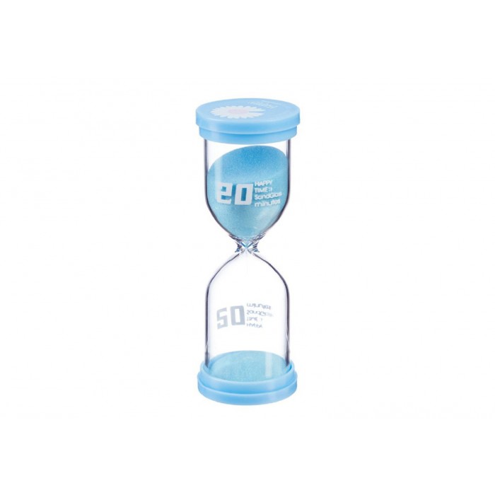 Часы песочные Happy time 20 минут 4,4*12,6см микс