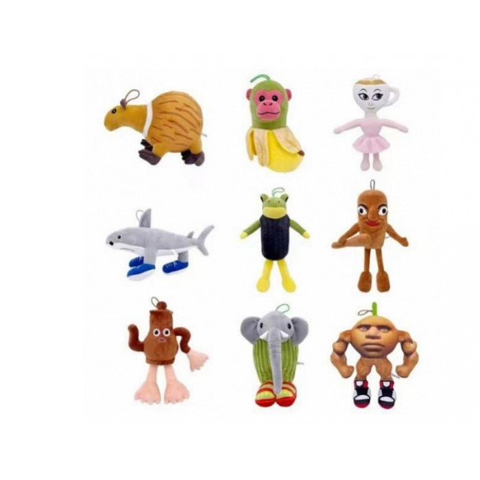 Игрушка мягкая Итальянский Мем Обезьяна 32см