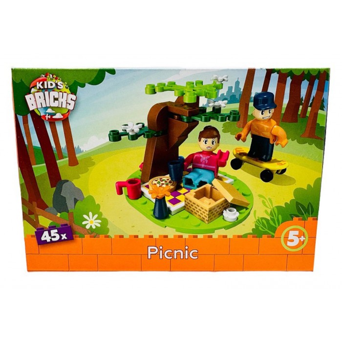 Конструктор Kids Bricks Пикник 45 дет