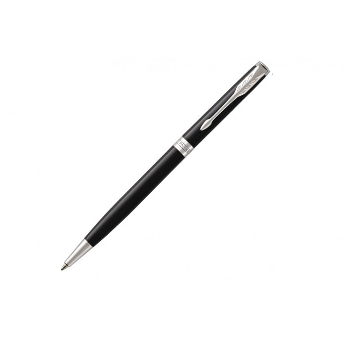 Набор подар.1 ручка шар. PARKER "Sonnet Slim Core K430, Lacquer Deep Black CT