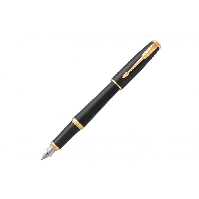 Набор подар.1 ручка перьевая PARKER "Urban Core F309, Muted Black GT (Перо F)"