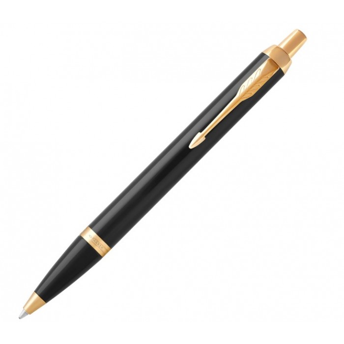 Набор подар.1 ручка шар.PARKER "IM Core K321, Black GT " 1мм, (М) ,син.
