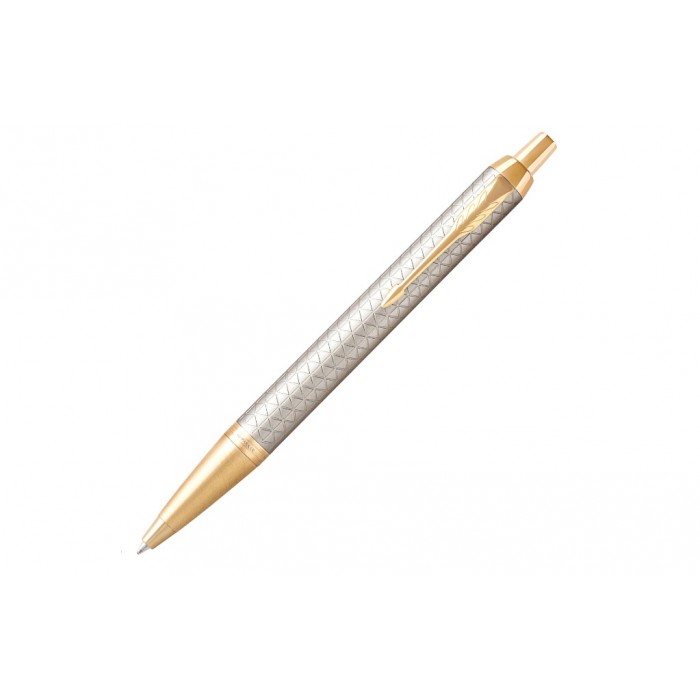 Набор подар.1 ручка шар.PARKER "IM Premium K323, Grey GT" син
