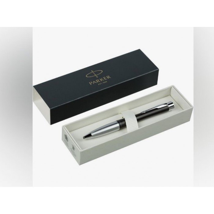 Набор подар.1 ручка шар.PARKER "Urban Core Muted Black CT" син